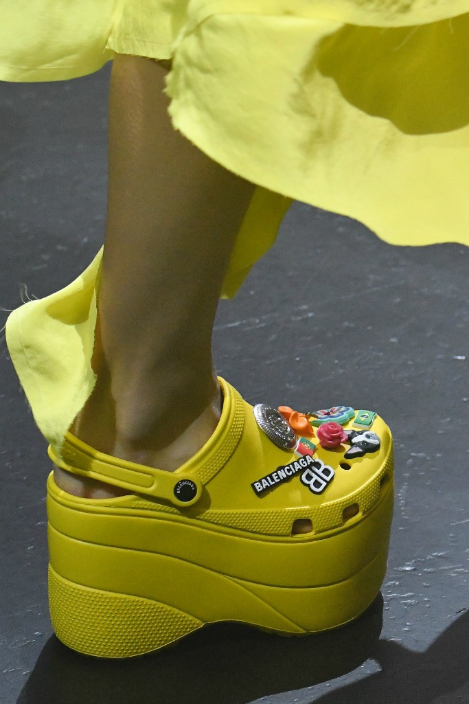 Footwear News Those pins are actually quite cute.